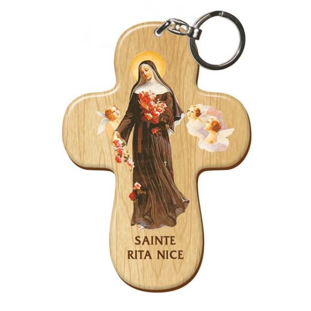 Porte-clés Sainte Rita